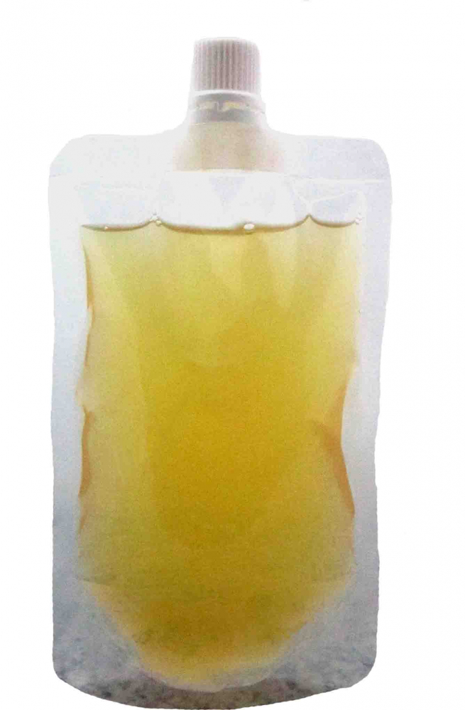 Alte Mirabelle im Nachfüllbeutel